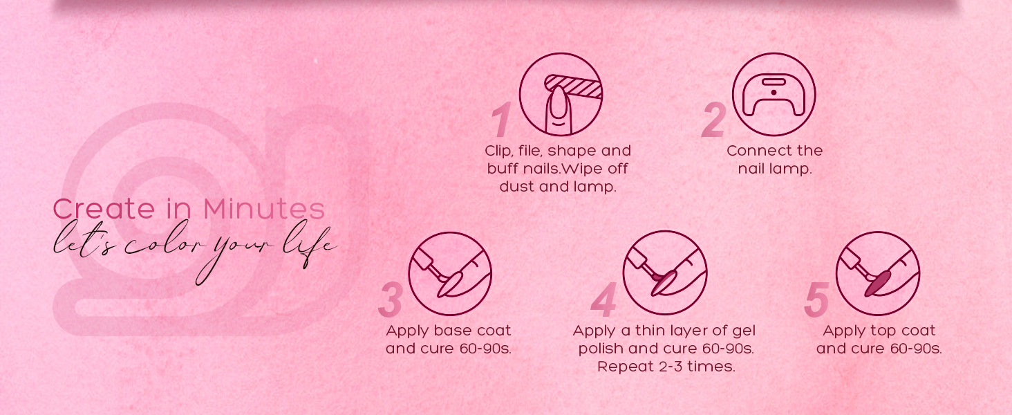 gel nail polish nude