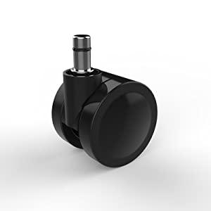 Smooth-rolling Casters 360 Degree Swivel slide smoothly casters office chair race car style