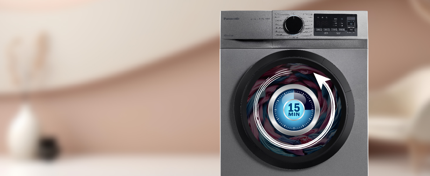 Panasonic Front Load Washing Machine, Quick 15