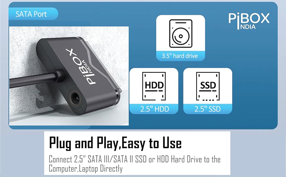 PiBOX Sata to usb - easy to use 2