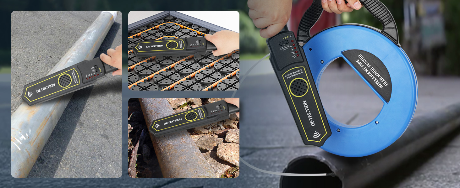 Amazon.com : Pipe Locator Underground Pipe Blockage Detector Locators ...