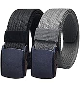 WYuZe 3 Pack Nylon Belts for Men, 1.5