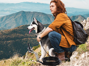 dog leads for yard heavy duty