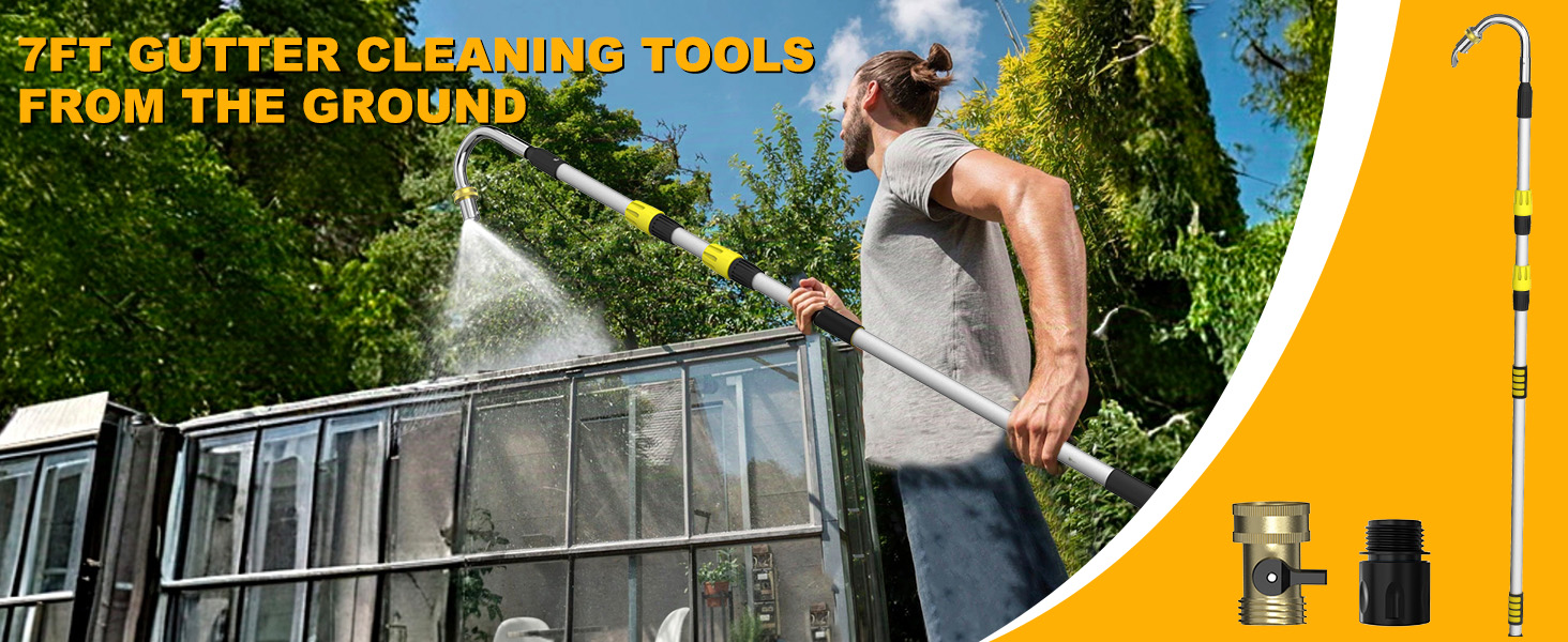gutter cleaning tools
