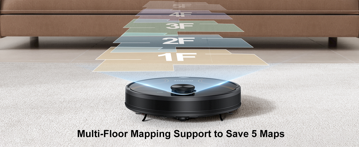 RUBOT Robot Vacuum Cleaner, Robot Vacuum and Mop Combo