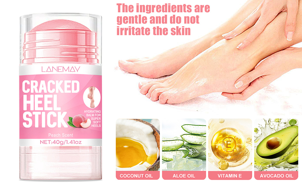 onyx cracked heel stick
