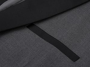 Sliktaa Mens Suits 3 Pieces Slim Fit Wedding Formal Dinner Suit Black One Button Notched Lapel Tuxedo Blazer Jacket Trousers and Waistcoat 13 222222