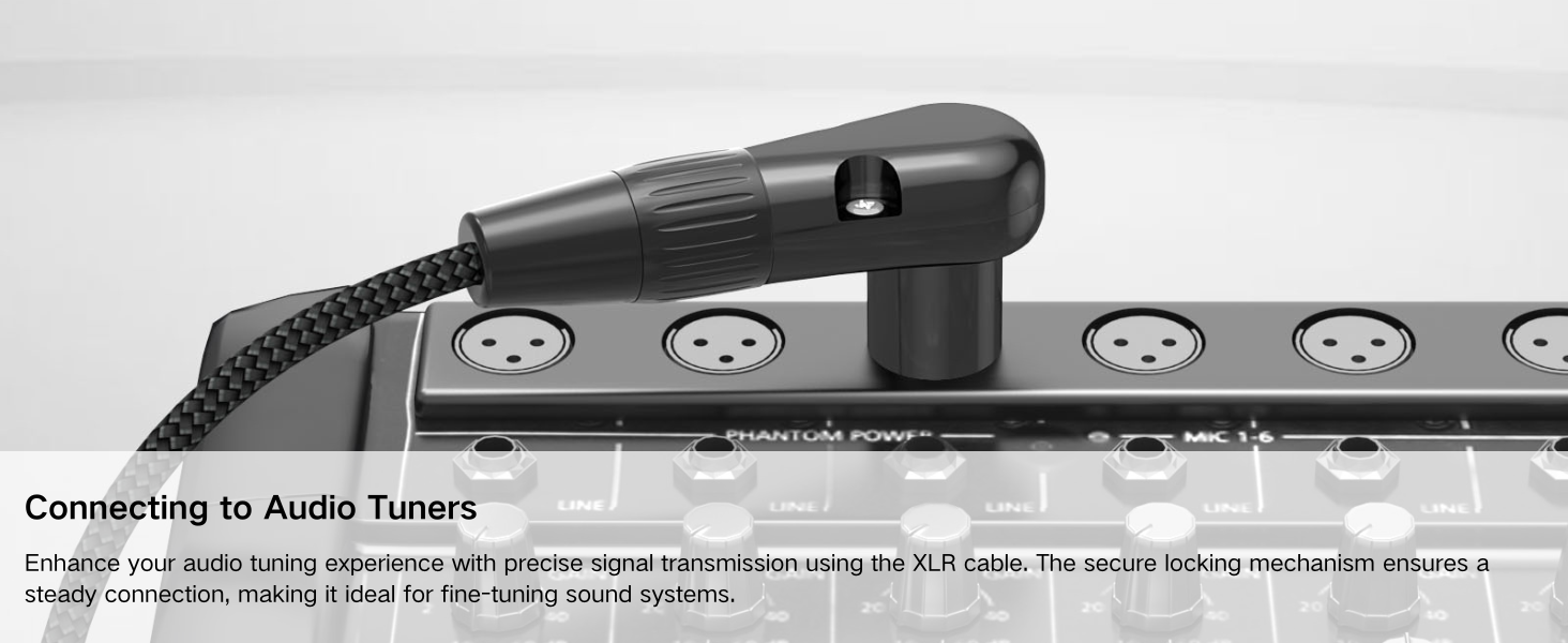 Right Angle XLR Cable