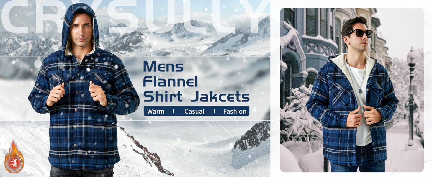 mens flannel jacket