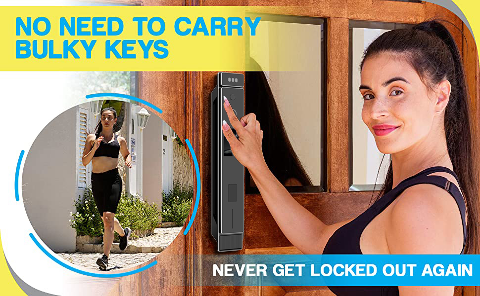 smart door lock with camera