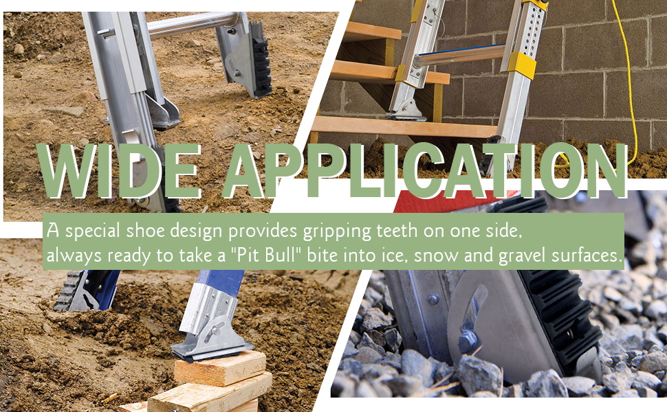 DITKOK 262 Replacement Shoe/Feet Kit for Extension Ladder Aluminium