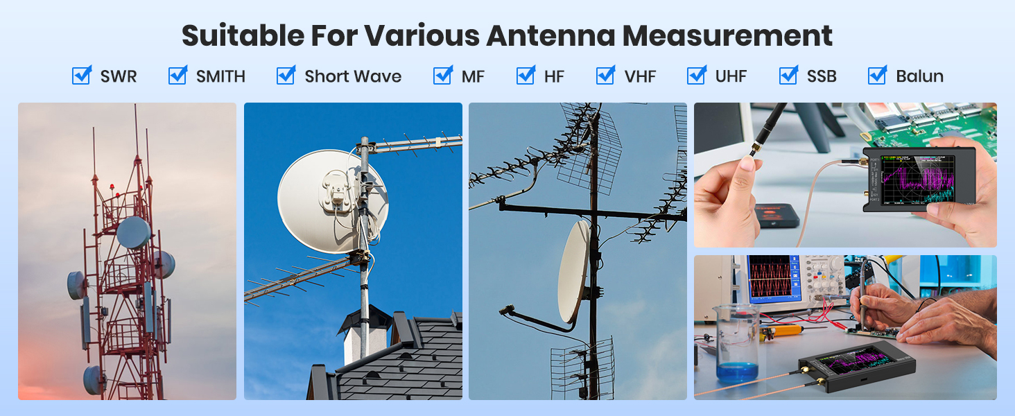 NanoVNA-H4 Vector Network Analyzer with 32GB Card 14 NanoVNA-H Vector Network Analyzer