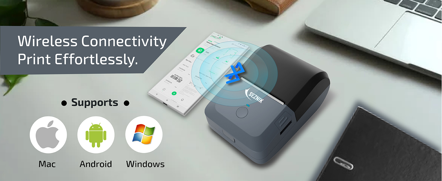 Compatible with Android, iOS, and Windows – seamless printing across mobile and desktop devices