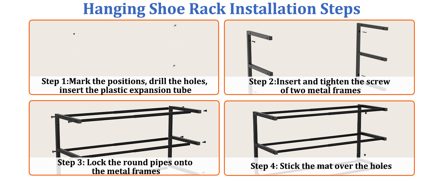 wall  shoe rack