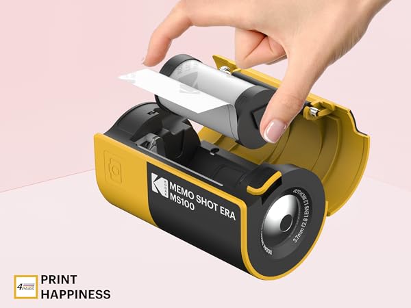 KODAK Memo Shot Era イエロー　9ロール付き Amazon.co.jp: Kodak Memo Shot ERA カートリッジリフィル