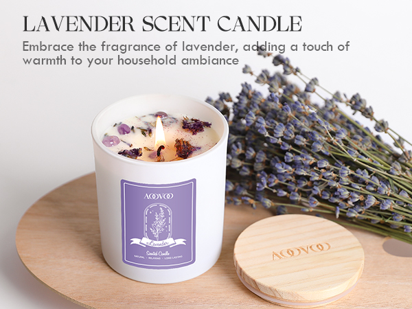 Lavender Candle