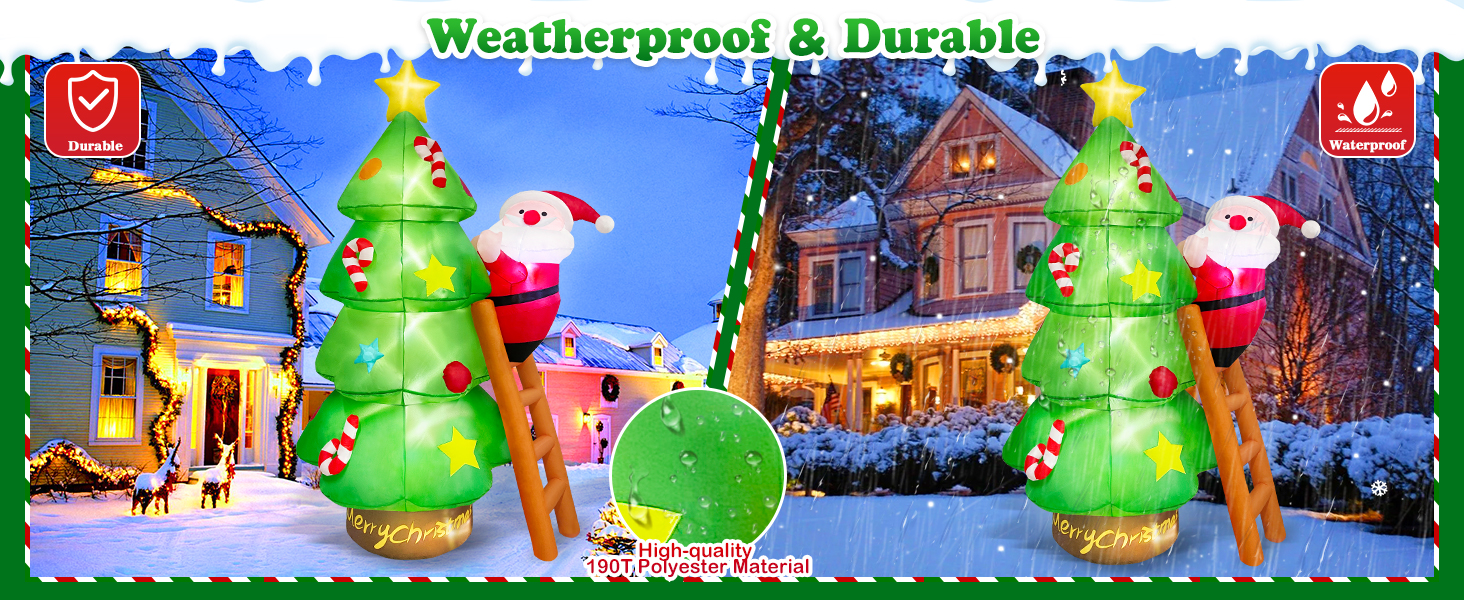 outdoor christmas inflatables