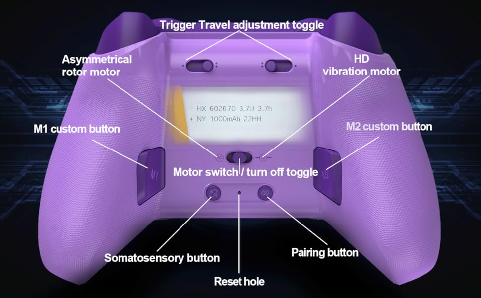 MOBAPAD Wireless Pro Controller with Hall Effect Sensing