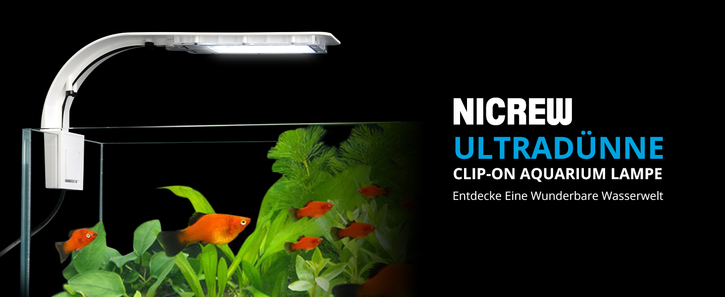 LED-Beleuchtung für das Aquarium