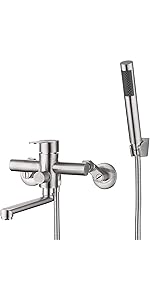 Amazon | 浴室水栓 Hefo 浴室用水栓 セット シャワー水栓 バス水