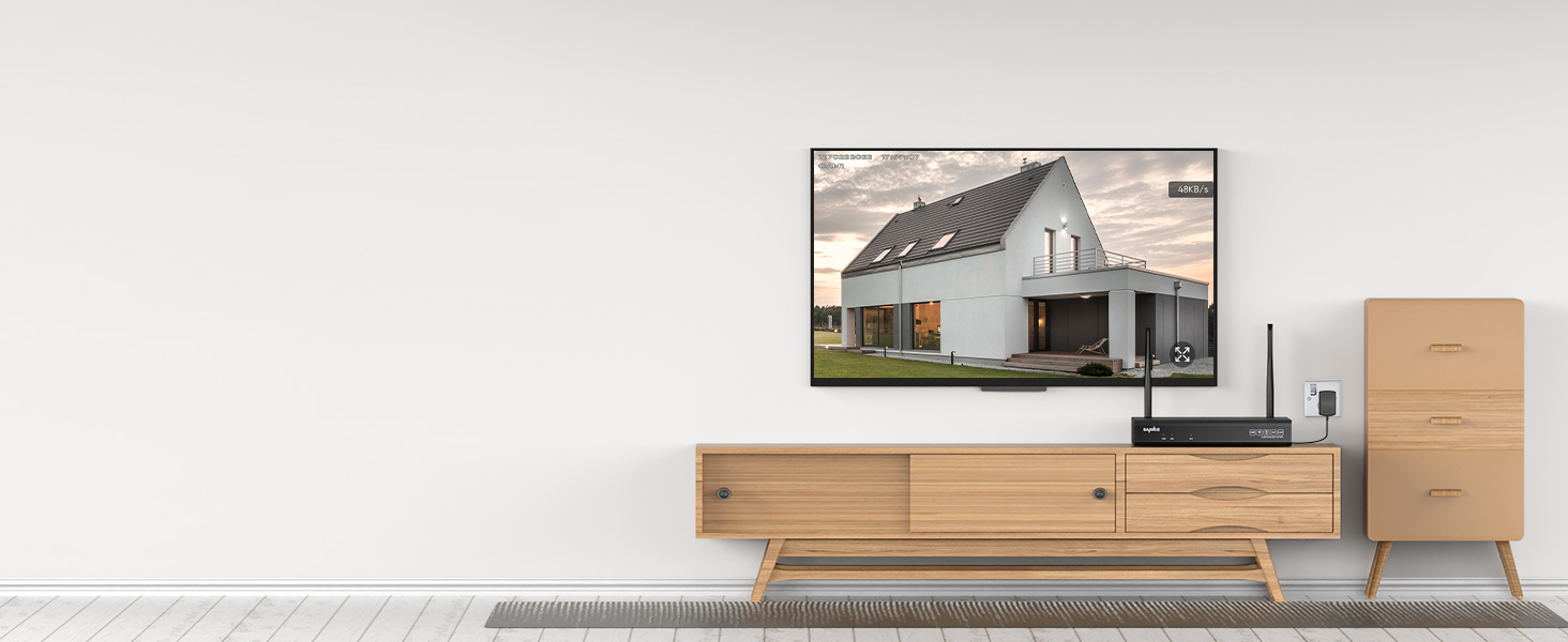 SANNCE WiFi Caméra De Surveillance IP Caméra Sans Fil 3MP 2 Caméras De Vidéosurveillance Sécurité Intérieur Extérieur Wireless Caméra Bullet Blanc 18 2