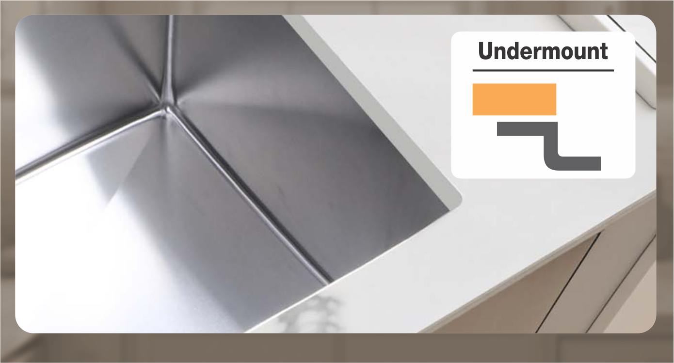 Ruhe Stainless Steel Kitchen Sink - 32" Handmade -19