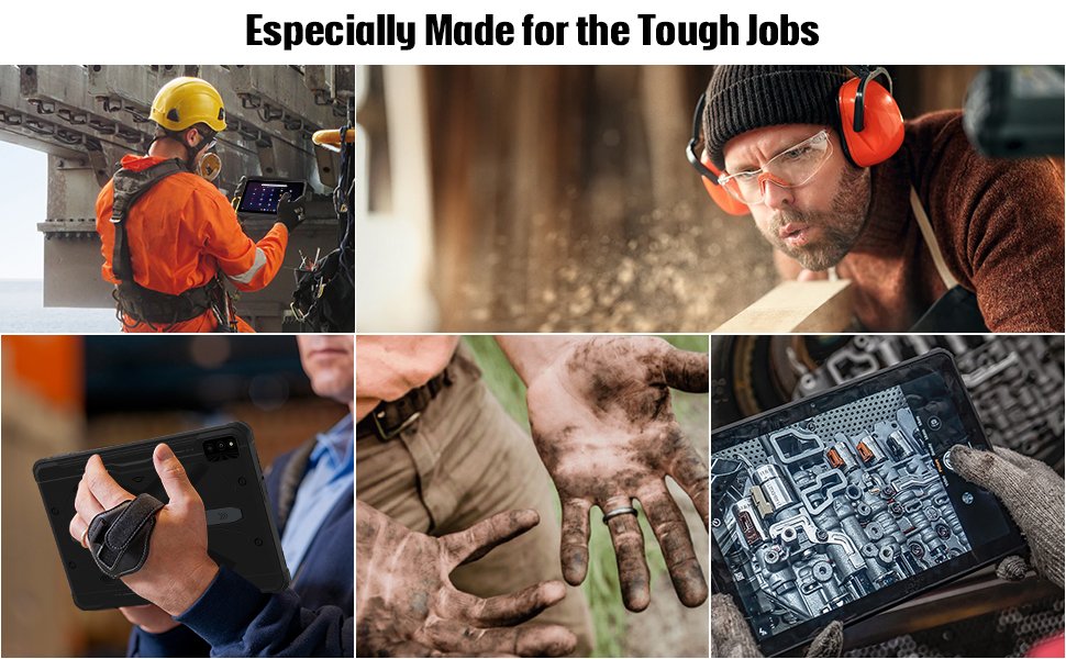 Especially made for the Tough Jobs (Glove mode support)
