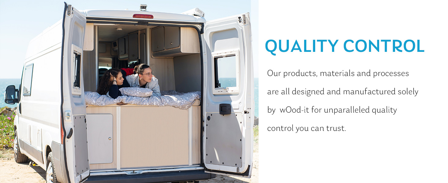 wOodit RV Mattress 8/10 Short Queen, Cooling Gel Memory