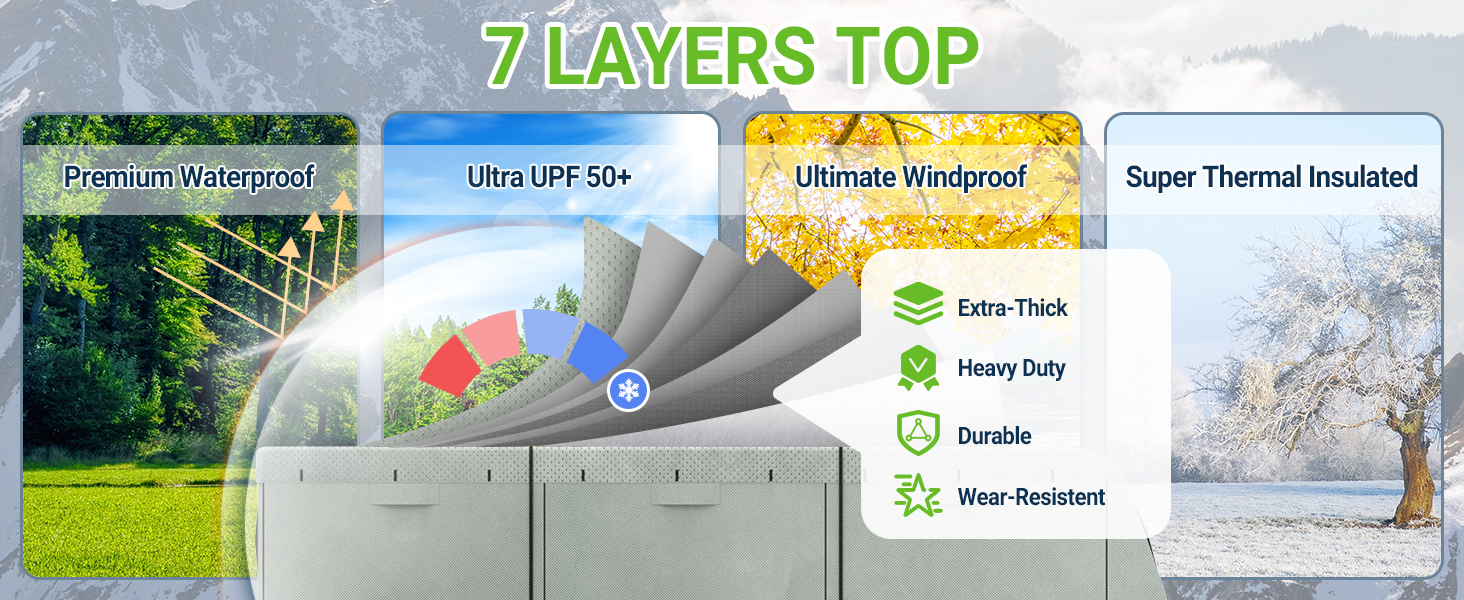 Sun protection all weather