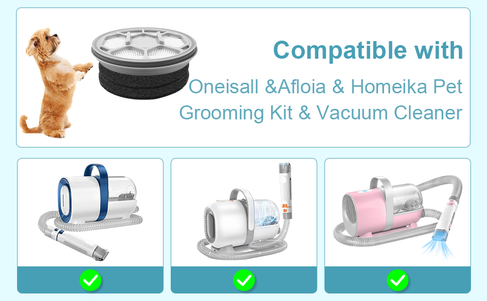 Hepa Sponge Filter Replacement Accessories Compatible with