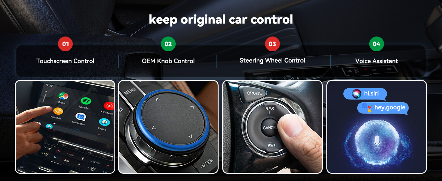 keep original  car control