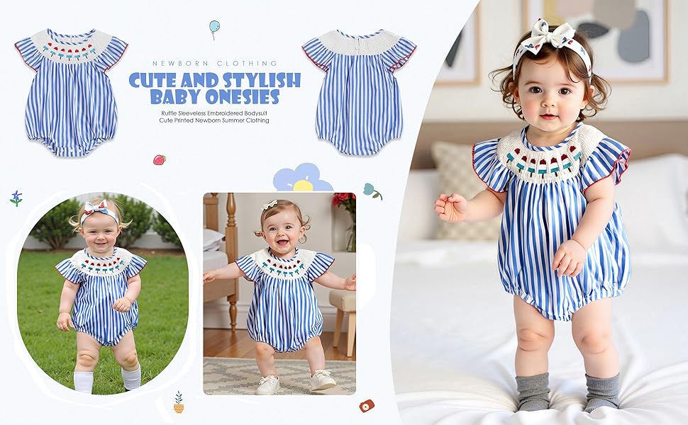 Newborn Infant Summer Clothes