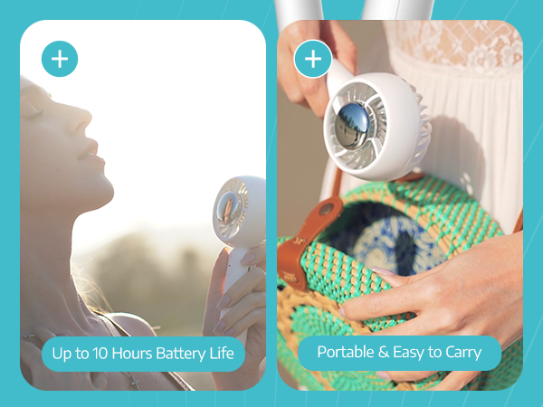 portable fan handheld