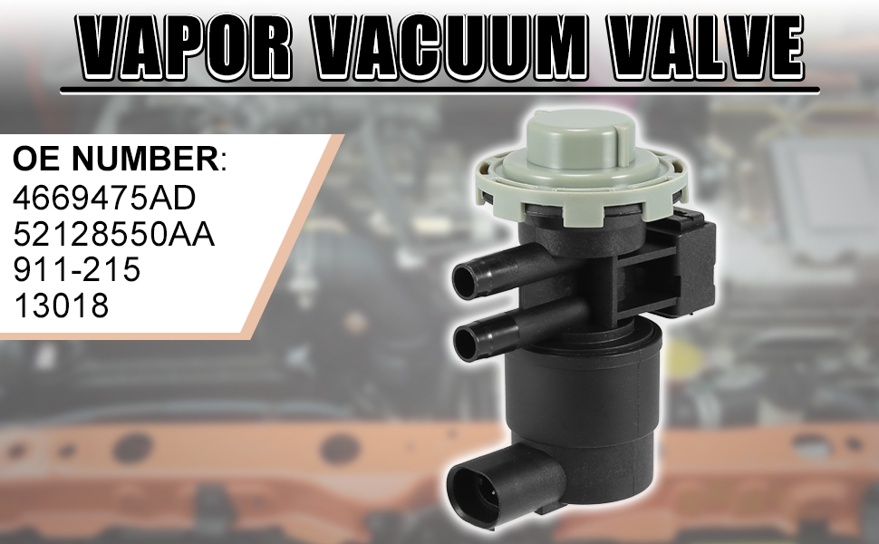 X AUTOHAUX Vapor Canister Vacuum Solenoid Purge Intake