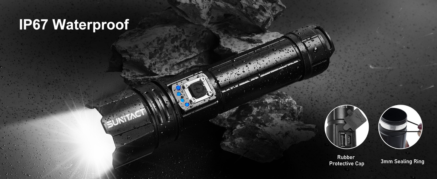waterproof flashlight