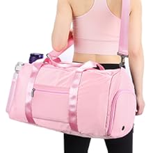 SAMIT Gym Bag for Women and Men, Small Duffel Bag for Sports, Gyms and Weekend Getaway Dufflebag