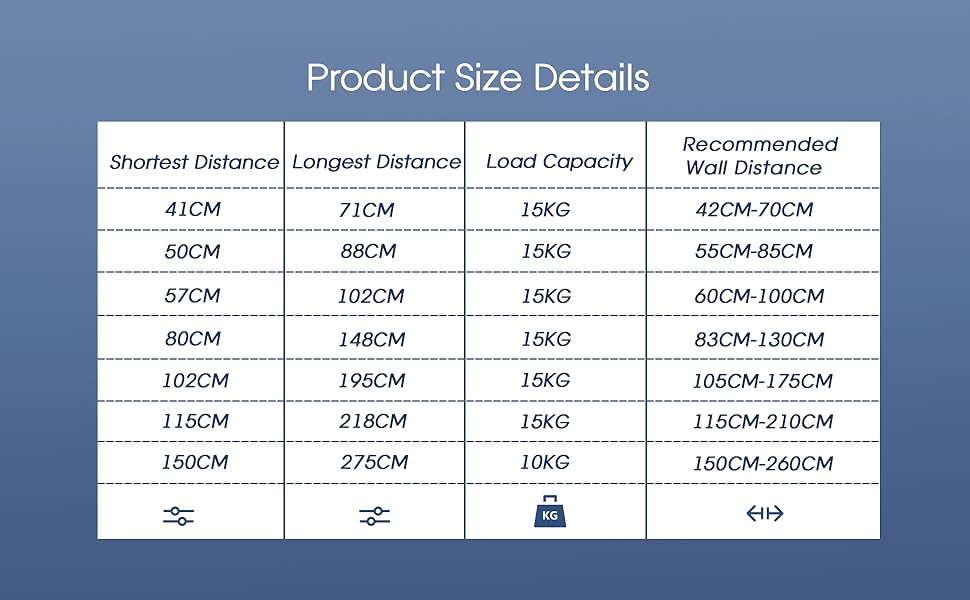 Stainless Steel Extendable Telescopic Curtain Rod Tension Pole Net