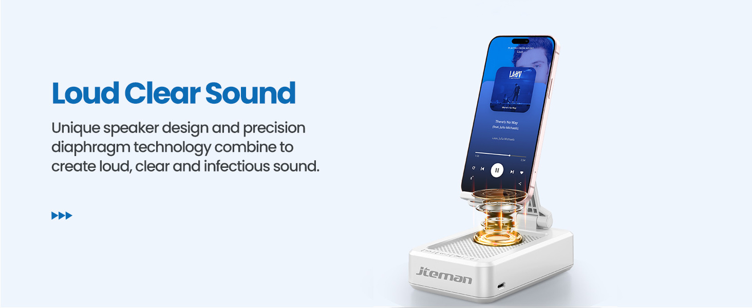jteman bluetooth speaker