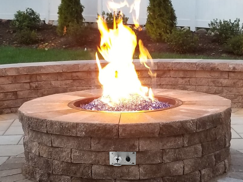Round Fire Pit Insert