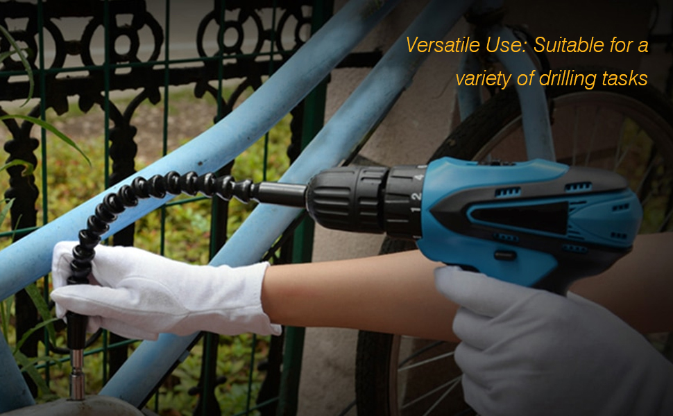 2pc Superbit Screwdriver Flexible Drill Bit Extension,Super Bit Universal Drill Bits Quick