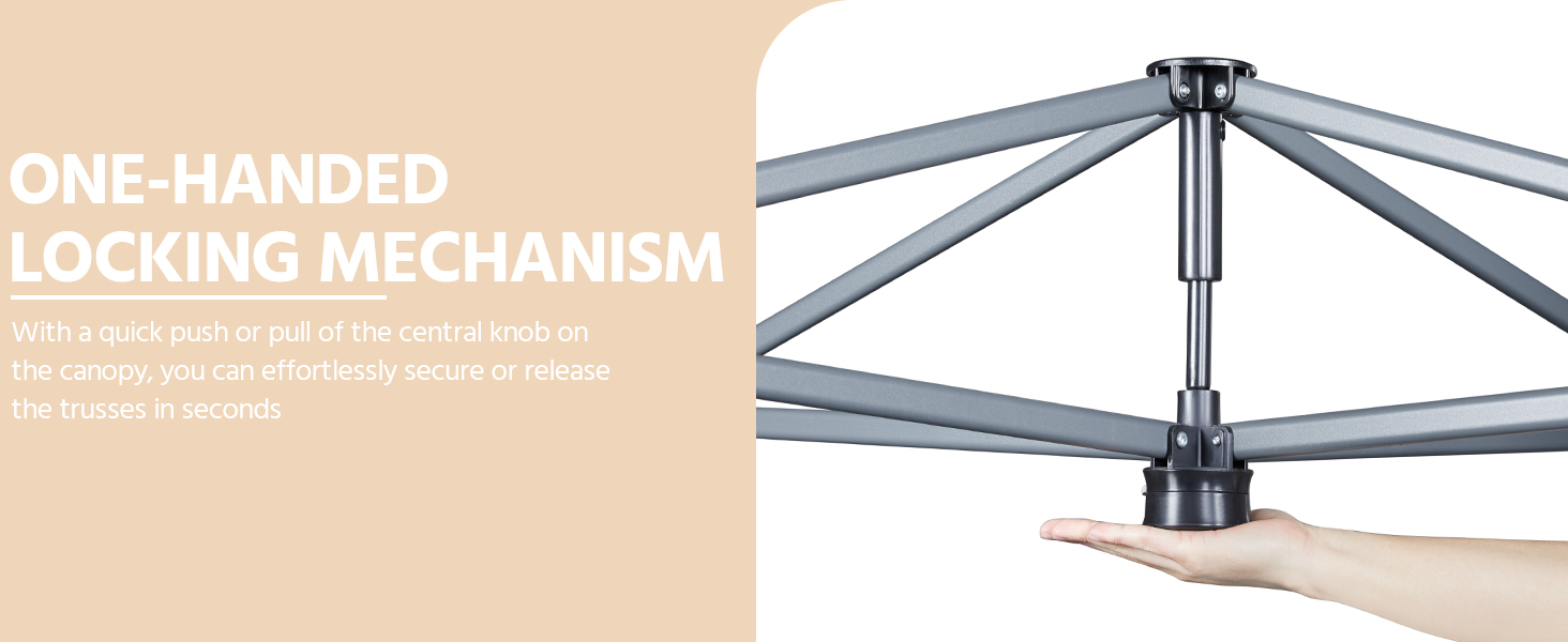 3X3M 1-person Setup Pop up Gazebo