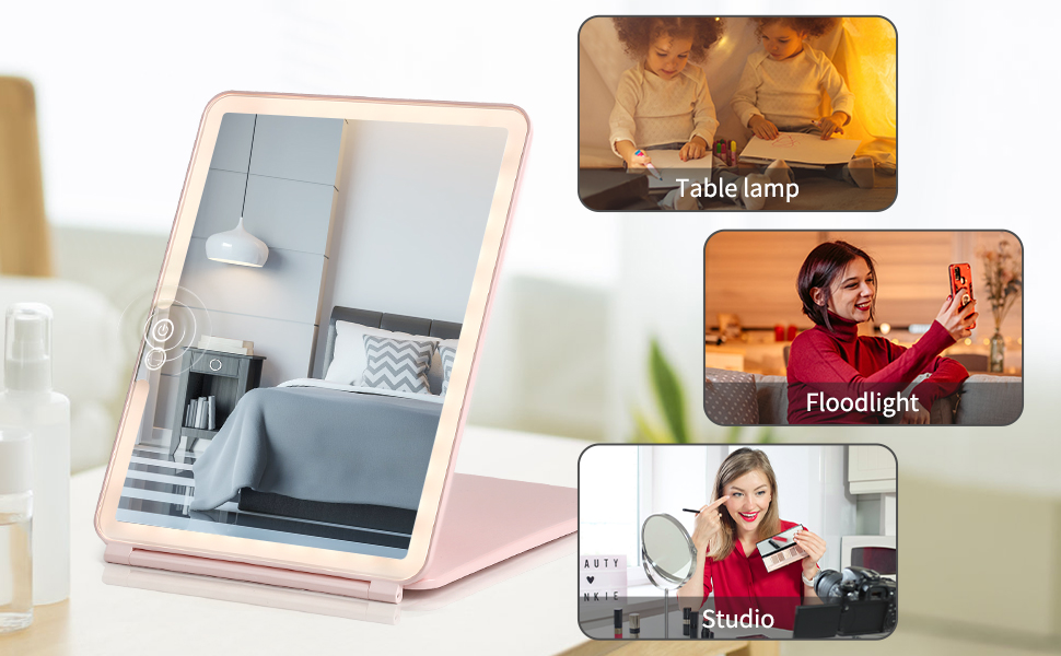led travel makeup mirror travel led makeup mirror