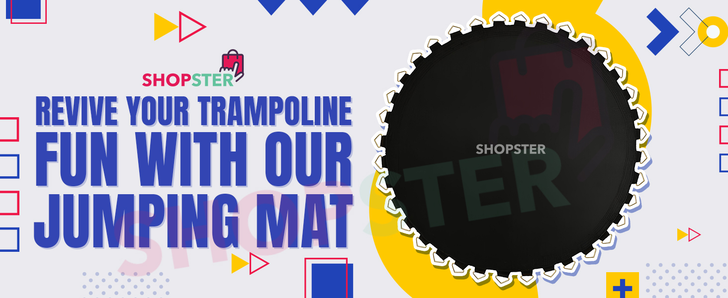 Trampoline replacement jump mat Heavy-duty trampoline mat Trampoline jump sheet Bounce restoration