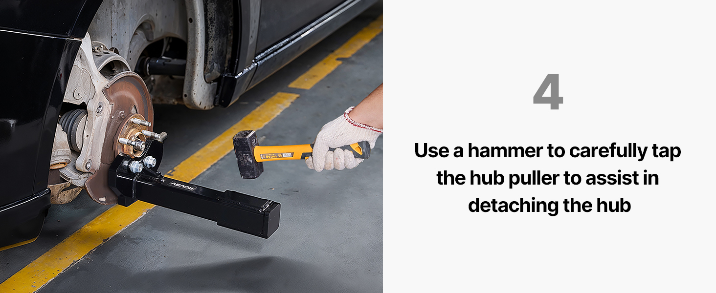 wheel hub removal tool kit
