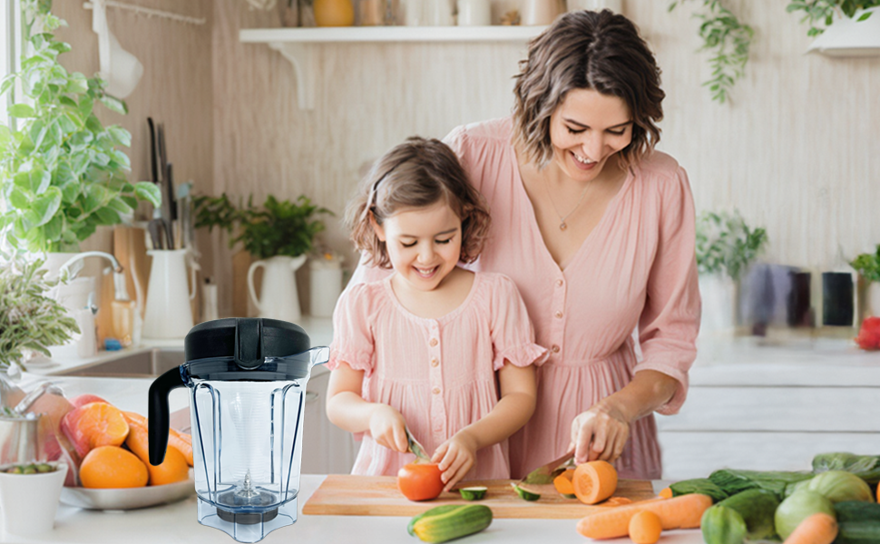 For Vitamix Blender Pitcher 64 oz Low-Profile