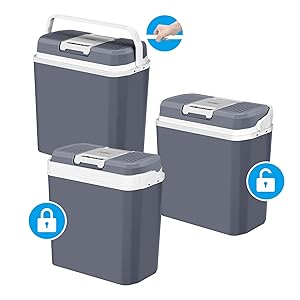 WOLTU Mini Frigo Bar Portatile Auto Ufficio Frigorifero Piccolo Caldo Freddo 12V 15 3333