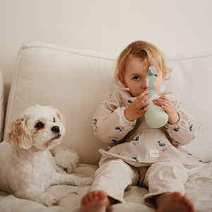 mushie silicone puree pouch baby bottle teething feeding soft food toddler