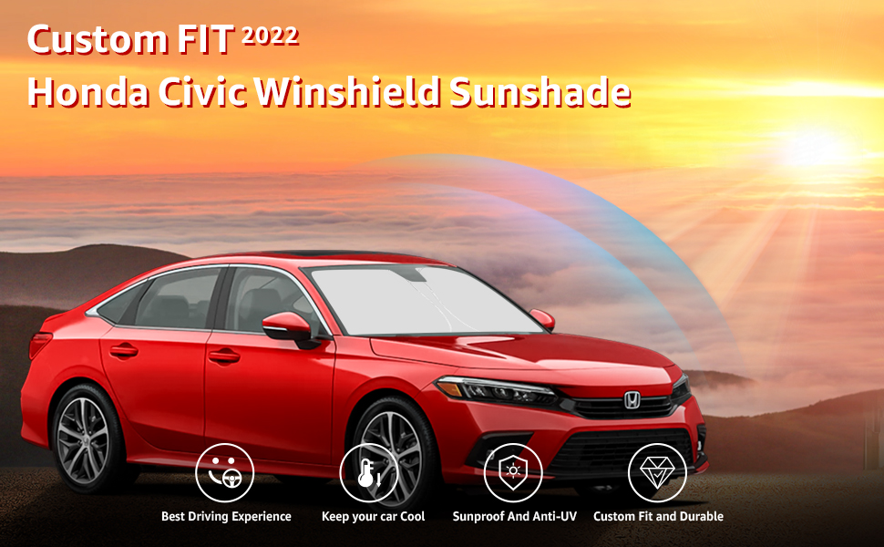 Front Windshield Sun Shade Foldable Sunshade Protector