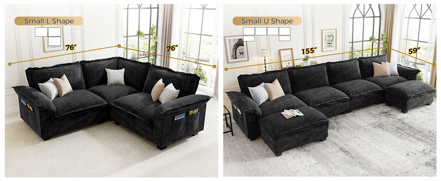 KKL Modular Sectional Sofa4.2