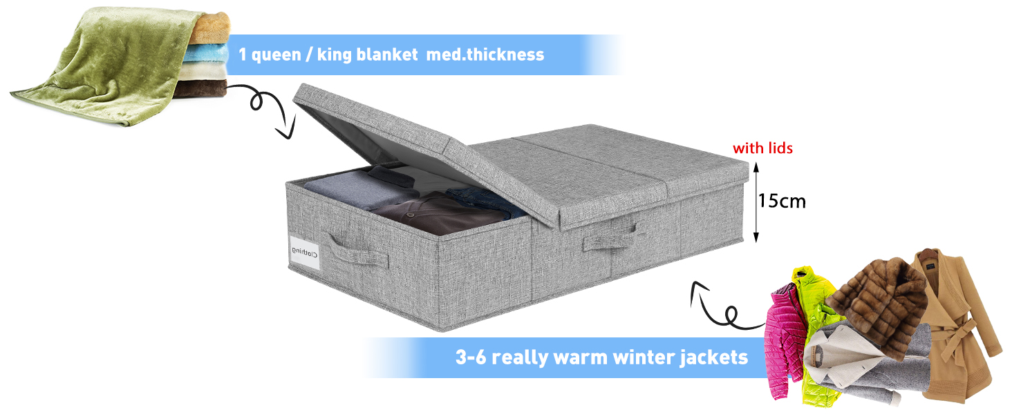 Under Bed Storage Organiser Drawer Containers